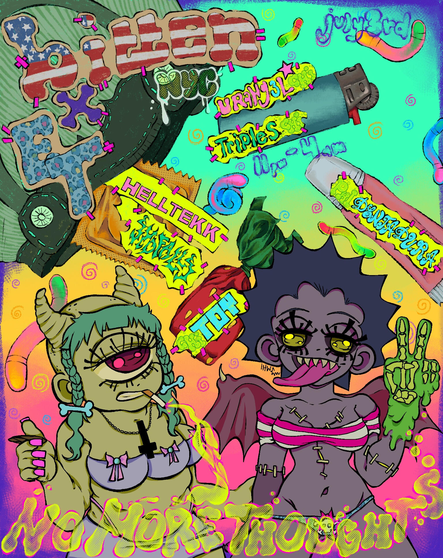 bittenxempty thoughts flier 25